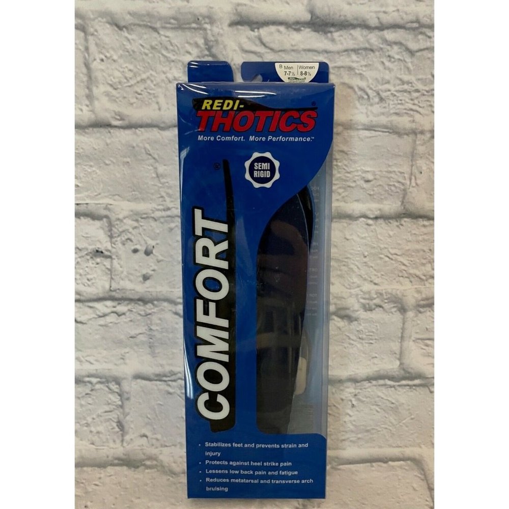 Redi-Thotics Comfort Insoles Arch Support Orthotics Medical Grade